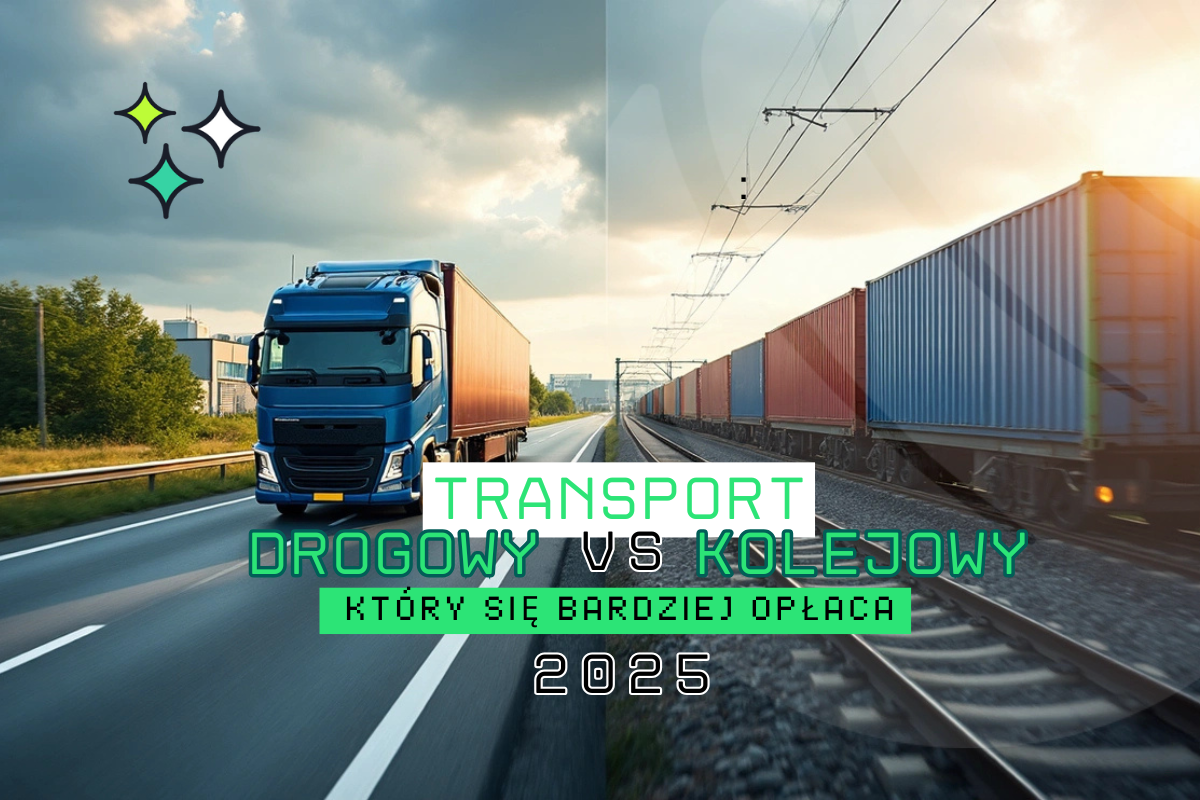  | Transport Drogowy vs Kolejowy: Który Się Bardziej Opłaca w 2025?