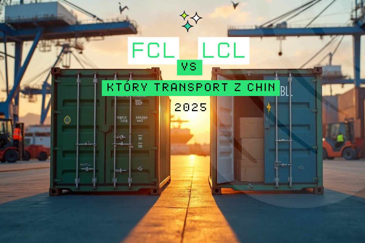  | FCL vs LCL: Który Transport z Chin Wybrać w 2025? [Koszty i Terminy]